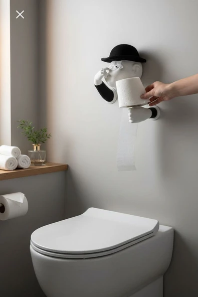 NESTVİBE Tuvalet Kağıdı Askılığı - Resim 3