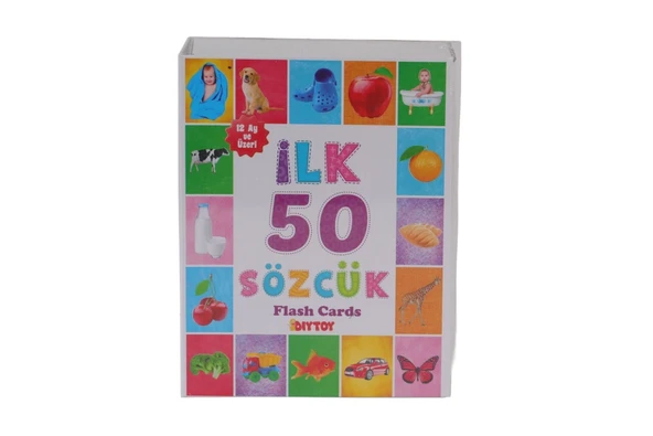1161 FLAHS CARD İLK 50 SÖZCÜK ürün görseli 1