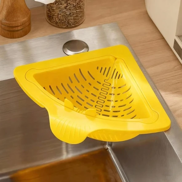 Mutfak ve Banyo Üçgen Lavabo Süzgeci ürün görseli 1