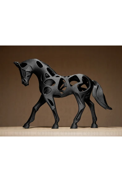 NESTVİBE Dekoratif Şık Pinterest At Figürü (20 cm) ürün görseli 1