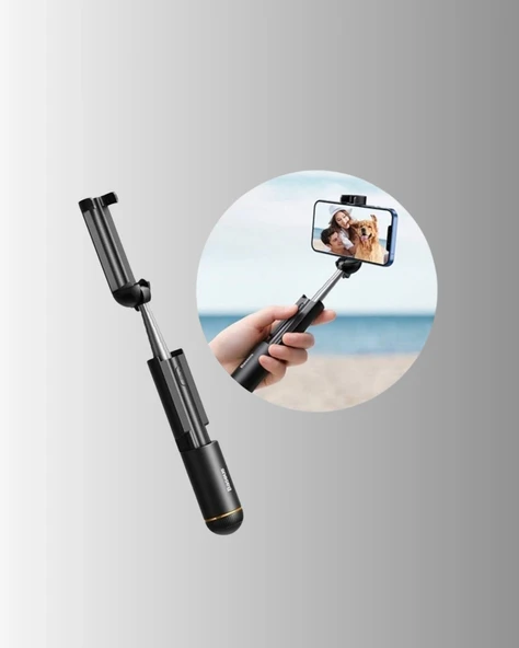 Bluetooth Selfie Çubuğu –  Katlanabilir, Uzaktan Kumandalı - Resim 5