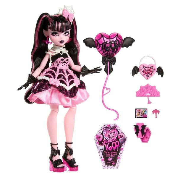 JBG73 Monster High Korkunç Tatlı Doğum Günü - Resim 5
