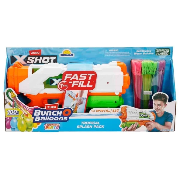 X-Shot Balonlu Su Tabancası S1 40 cm - Resim 3