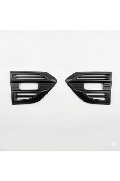 Ford Ranger T6 T7 T8 2012 - 2022 Yan Hava Kapağı Siyah ürün görseli 1
