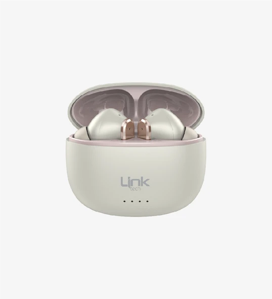 Link Tech TW37 Kablosuz Bluetooth Kulaklık Beyaz ürün görseli 1