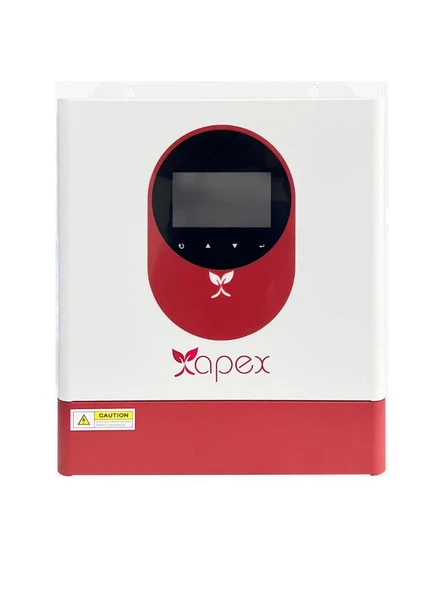 APEX PRO Seri 4200W 4.2KW Tam Sinüs Akıllı İnverter - 100A MPPT - 500VDC Panel APX4200 ürün görseli 1