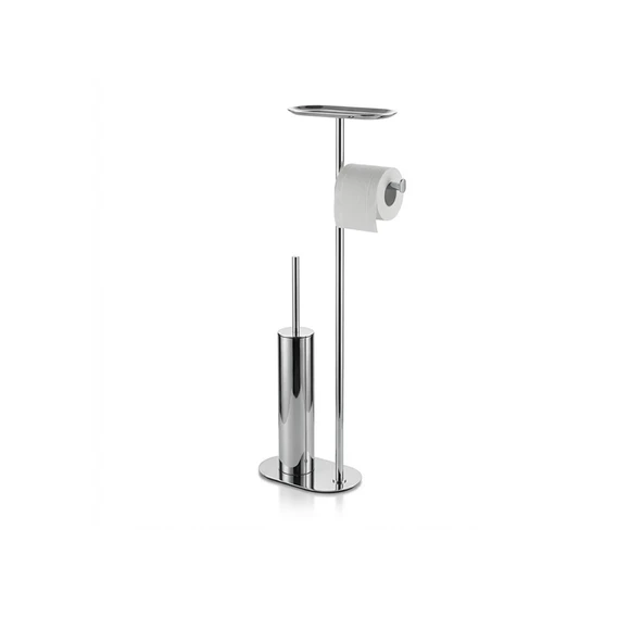 Kobos Nova Hareketli WC Set Yuvarlak Parlak Krom KBW-836-1CR ürün görseli 1
