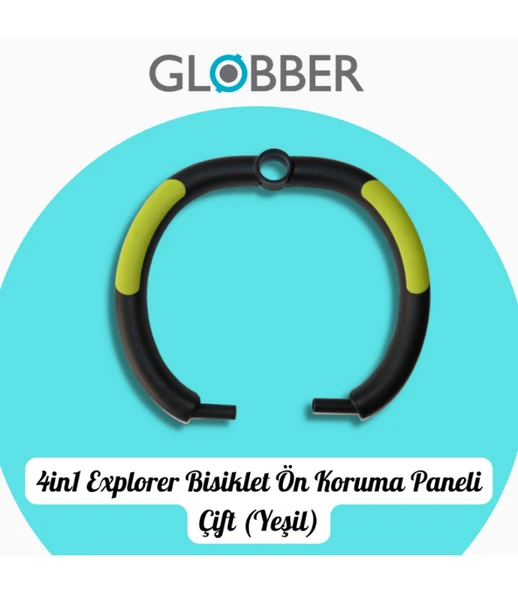 Globber 4in1 Explorer Bisiklet Çift Yan Bar (Yeşil) ürün görseli 1