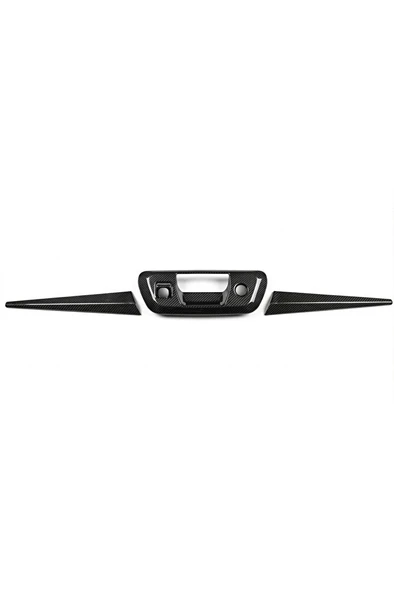 Nissan Navara 2015+ Arka Kapak Açma Kaplaması Karbon ürün görseli 1