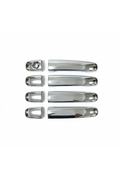 Ford Ranger Kapı Kolu Kaplaması Seti Krom 2012 - 2023 T6 - T7 - T8 ürün görseli 1