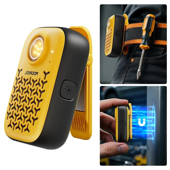 Joyroom JR-MS03 Taşınabilir Kablosuz Su Geçirmez Klipsli Hoparlör ürün görseli 1