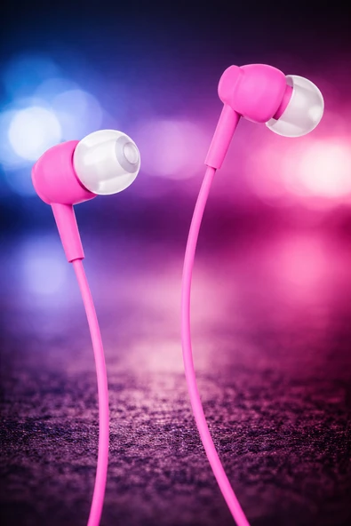 Phixi Force HS640P Pembe Mikrofonlu Kulakiçi Kulaklık ürün görseli 1