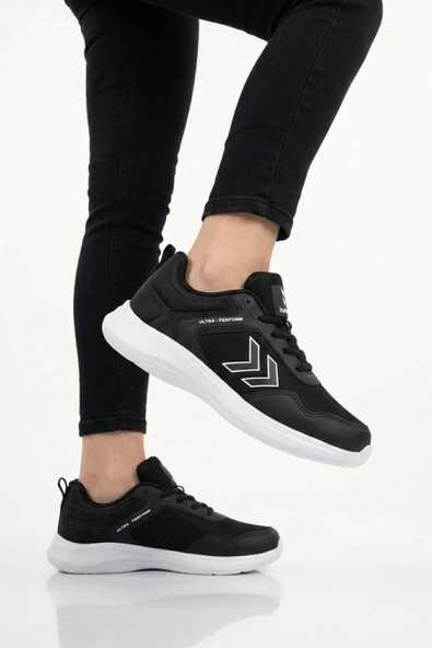 Siyah Fileli Unisex Spor Ayakkabı ürün görseli 1