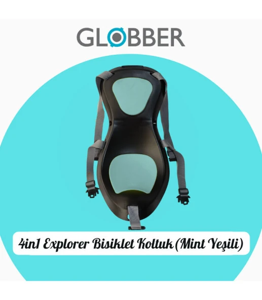 Globber 4in1 Explorer Bisiklet Koltuk,Kemer süngeri,Koltuk Başlıgı ürün görseli 1