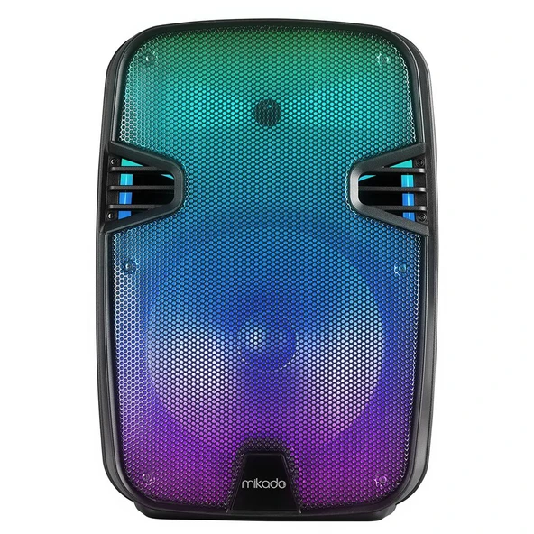 Mikado MD-BT609 20W Siyah USB-BT-TF-TWS Kablosuz Mikrofonlu Toplantı-Parti Hoparlörü ürün görseli 1