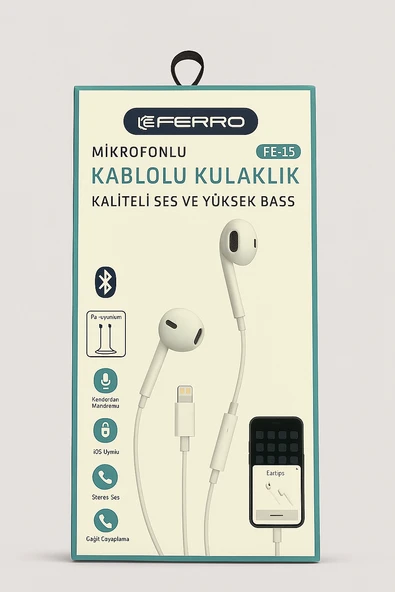 Ferro FE-15 Kablolu Kulaklık ürün görseli 1