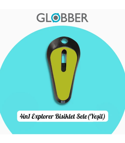 Globber 4in1 Explorer bisiklet selesi Yeşil ürün görseli 1
