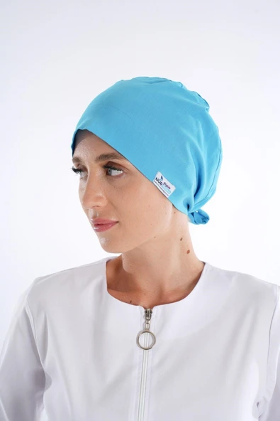 Düz Gökyüzü Tesettür Doktor Hemşire Hastane Aşçı Cerrahi Bone ürün görseli 1