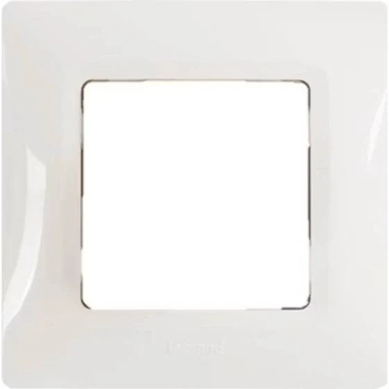 LEGRAND 767331 SALBEİ BEYAZ TEKLİ ÇERÇEVE 3245067673317 ürün görseli 1