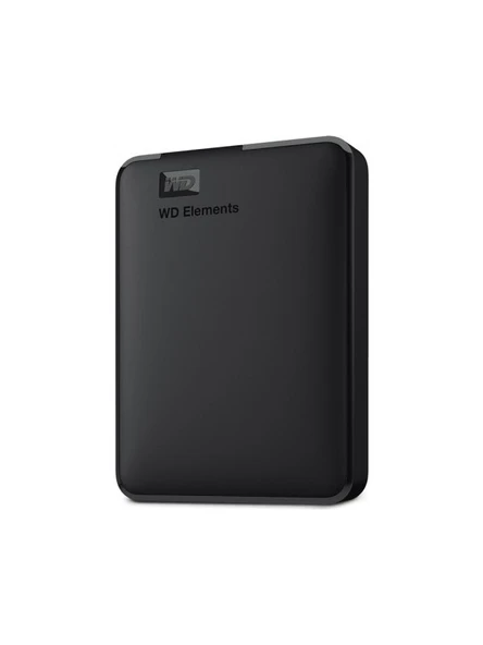 WD Elements 5TB 2.5"  USB 3.0 Siyah Taşınabilir Disk WDBU6Y0050BBK-WESN ürün görseli 1