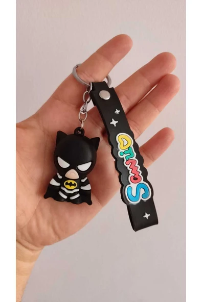 FAMEMUS ACCESSORY Batman Silikon Anahtarlık Çanta Aksesuar ürün görseli 1