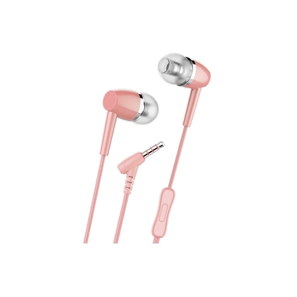 Phixi Basic HS606P Mikrofonlu Kulakiçi Kulaklık Pembe ürün görseli 1