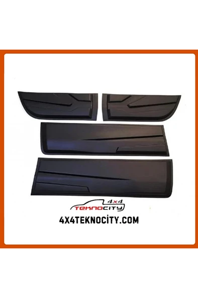 MITSUBISHI L200 2015-2019 GÖVDE KAPLAMA KAPI KORUMA SETİ KAPI DODİĞİ ürün görseli 1