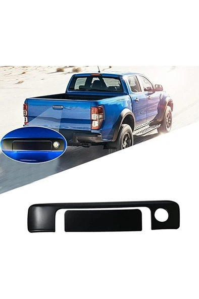 Bagaj kapağı kapağı arka kapı kolu kaplaması Ford Ranger Wildtrak T6 T7 T8 2012-2022 XL XLT Tremor ürün görseli 1