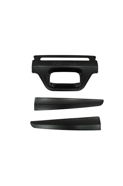 Mitsubishi L200 2007 - 2015 Arka Kapak Açma Kaplaması Siyah ürün görseli 1