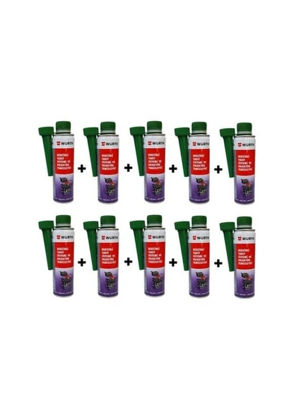 Würth Benzin Enjektör Temizleyici 300 ML 10 Adet ürün görseli 1