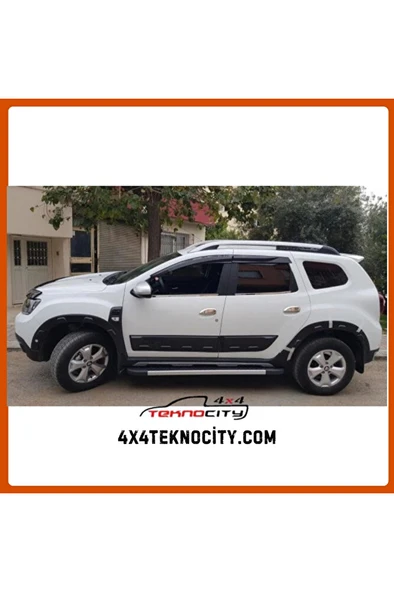 Dacia Duster 2018+ Çamurluk Dodik Kaplama Seti Kabartmalı OEM tip - Resim 2
