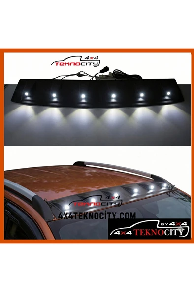 FORD RANGER T8 2019 - 2022 LEDLİ MOONVİSÖR TAVAN KEBİ BEYAZ LED Off-Road Aksesuarı ürün görseli 1