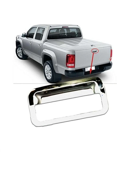 VW Amarok 2010+ Arka Kapak Açma Kaplaması Krom ürün görseli 1
