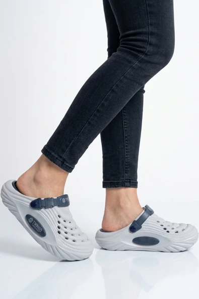 Buz Lacivert Eva Unisex Sabo Terlik ürün görseli 1
