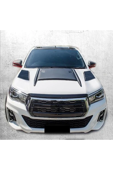 Toyota Hilux Revo Rocco 2015-2019 Kaput Üstü Koruma Kaplama Scoop ürün görseli 1