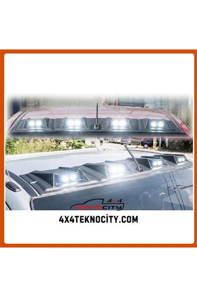 MITSUBISHI L200 2019 SONRASI LEDLİ MOONVİSÖR TAVAN KEBİ BEYAZ LED Off-Road Aksesuarı ürün görseli 1