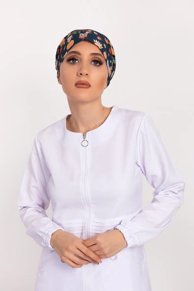 Kabaklı Baykuş Tesettür Doktor Hemşire Hastane Aşçı Cerrahi Bone ürün görseli 1
