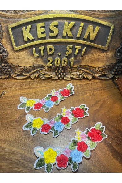 KESKİN AKSESUAR RENKLİ ÇİÇEK YAPIŞTIRMA ürün görseli 1