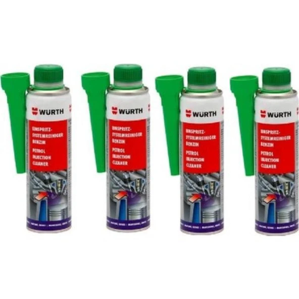Würth 4 Lü Benzinli Enjektör Temizleyici Yakıt Katkısı ürün görseli 1