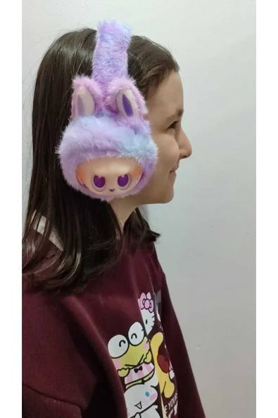 FAMEMUS ACCESSORY İthal Labubu Kulaklık Dogum Günü Hediyelik Ürün ürün görseli 1