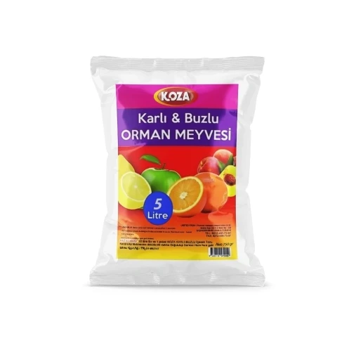 Koza Orman Meyvesi Aromalı Karlı Buzlu Toz Karışımı (1+5) ürün görseli 1