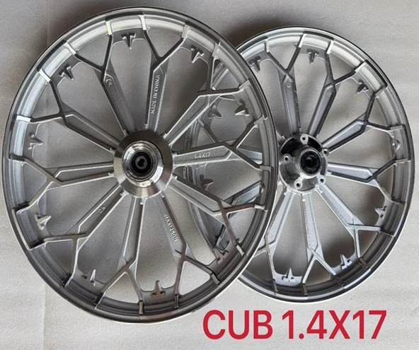 ÖN JANT 17" TESLA SİLVER ürün görseli 1