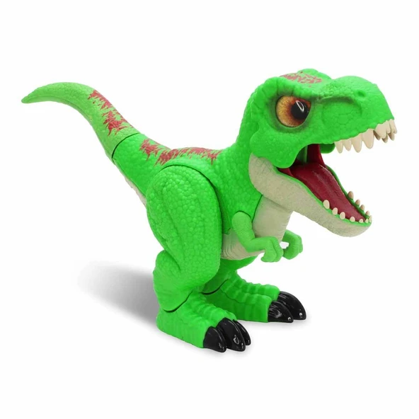 Sesli ve Hareketli T-Rex Jr. Dinozor Oyuncak - 36 cm Eğitici İnteraktif Dinozor ürün görseli 1