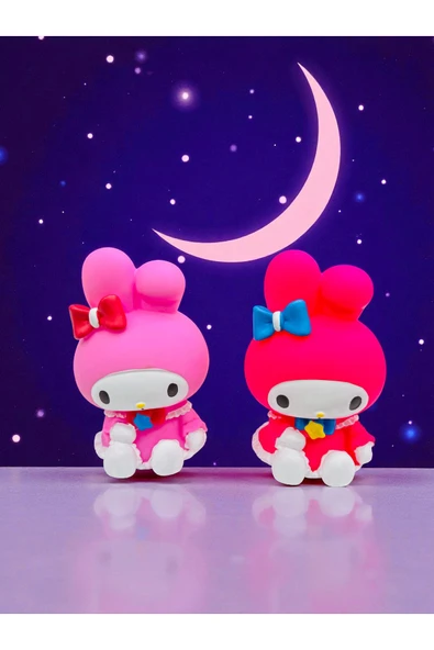 FAMEMUS ACCESSORY My Melody Alttan Açılan Kumbara 1 adet Renk karışık gelir ürün görseli 1