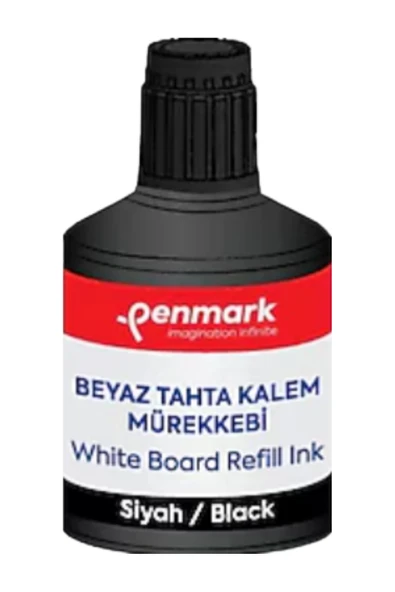 Beyaz Tahta Kalemi Mürekkebi 100 ml Siyah ürün görseli 1
