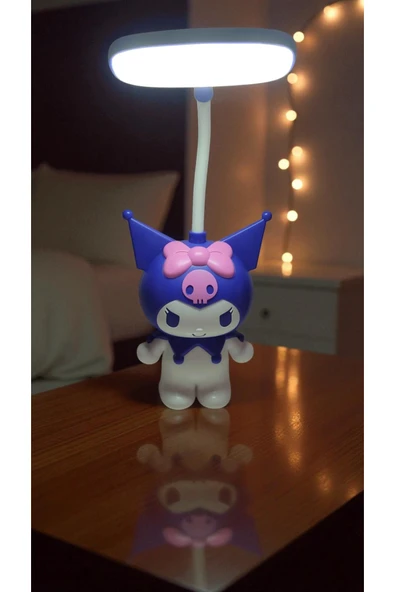 FAMEMUS ACCESSORY Kuromi Masa Üzeri Gece Lambası ürün görseli 1