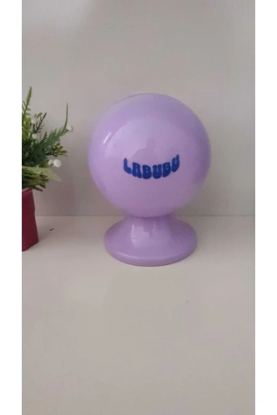 FAMEMUS ACCESSORY Labubu Kumbara Mor renk - Resim 3