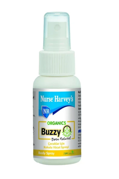 Nurse Harvey's Organics Buzz Off Sinek & Haşere Kovucu Sprey 50 ml ürün görseli 1