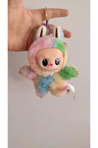 FAMEMUS ACCESSORY Labubu Peluş Oyuncak 17 cm - Resim 2