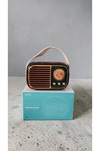 FAMEMUS ACCESSORY Küçükboy Dekoratif radyo ses bombası radyo boyut:10 cm hediyelik ürün... ürün görseli 1